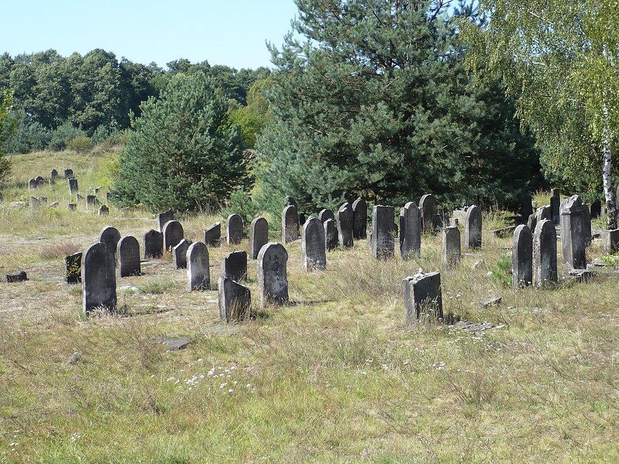 To tylko mała część cmentarza