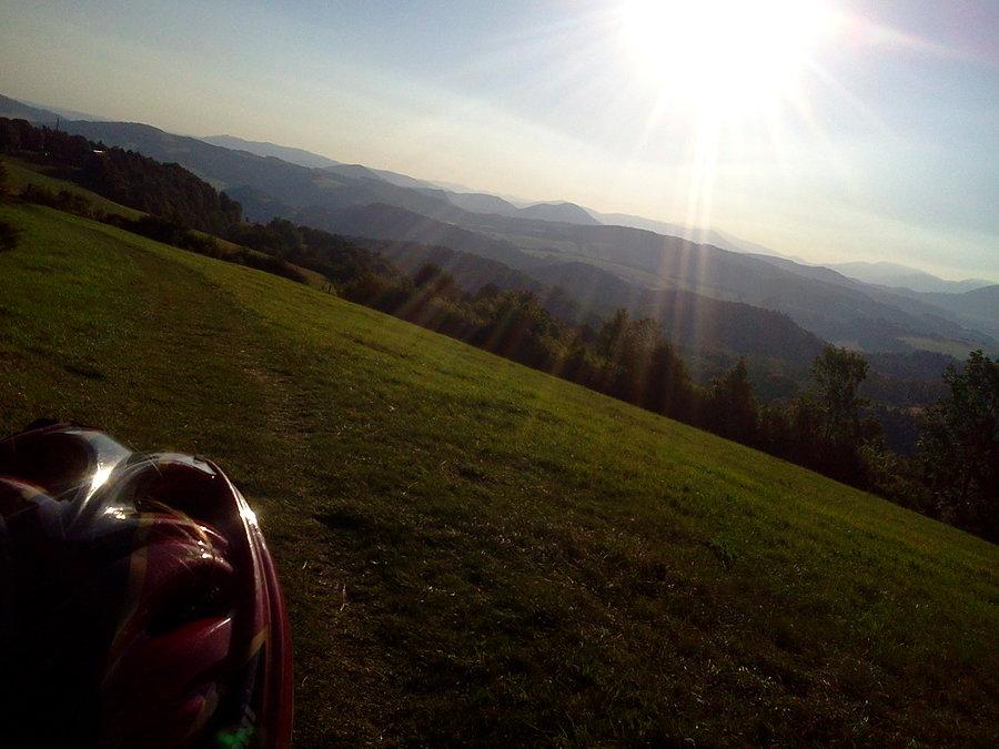 Podjazd na Svinec 546 m