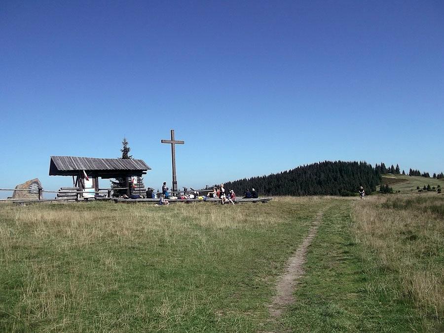 Ołtarz na czole Turbacza