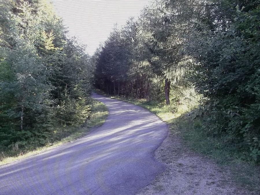 Podjazd na Przehybę. Aparat się zepsuł :/