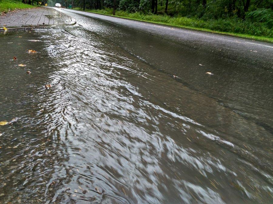 Płynące drogami rzeki