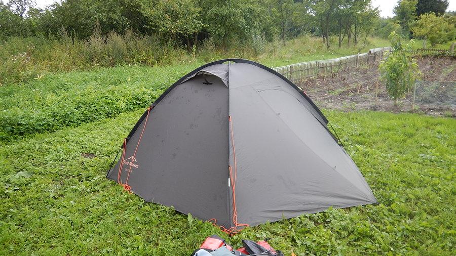Wyprawa, dzień 4 - "domek" już stoi