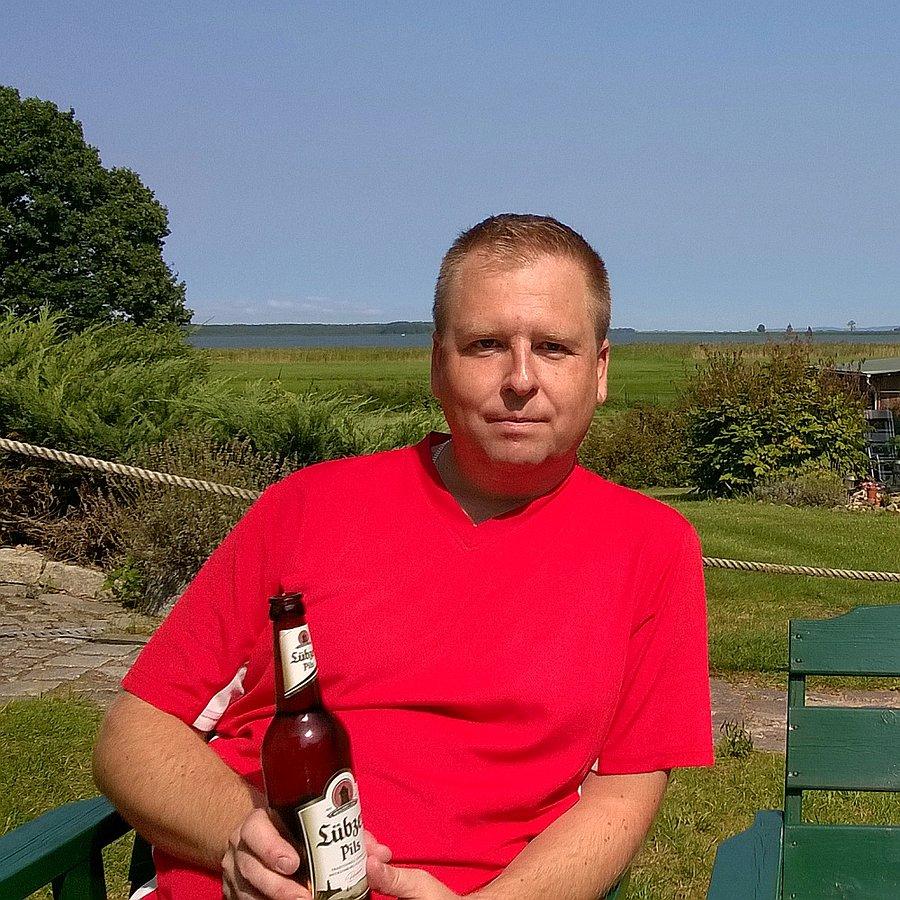 Dawid przy pivku