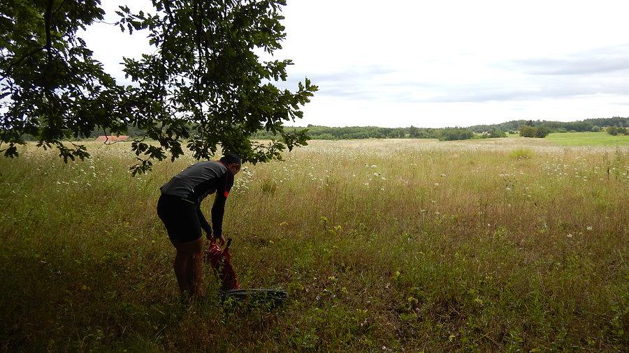 Wyprawa, dzień 5 - miejsce na nocleg
