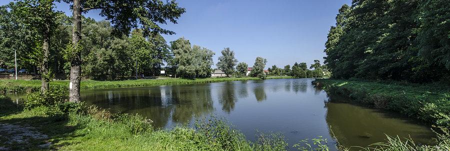 Staw Dobieszkowie - miał być przy nim młyn ale został rozebrany
