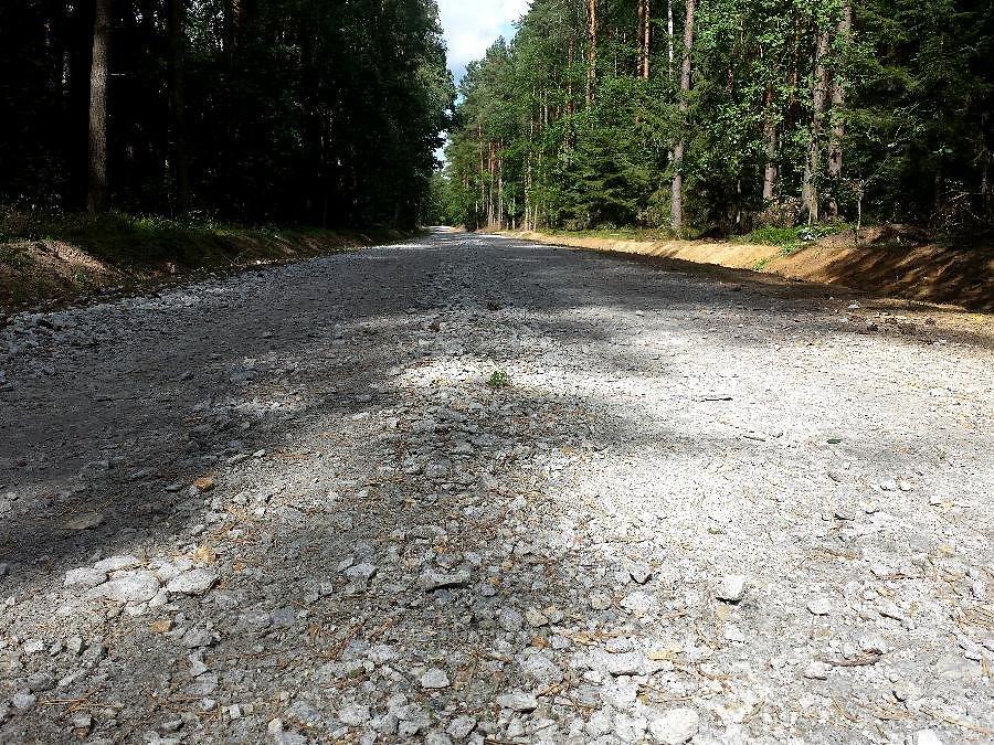 Rowerostrada w kierunku Bącznika