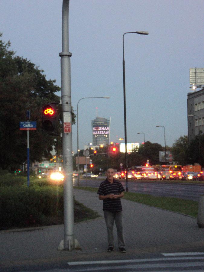 Warsaw Spire - zdjęcie robione rowerowym aparatem. Nie wiem może jutro podjadę z panasonicem. Zobaczę czy będzie mi się chciało :)