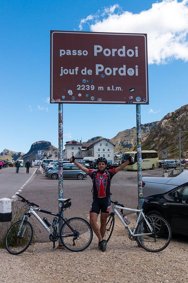 Passo Pordoi zdobyte!