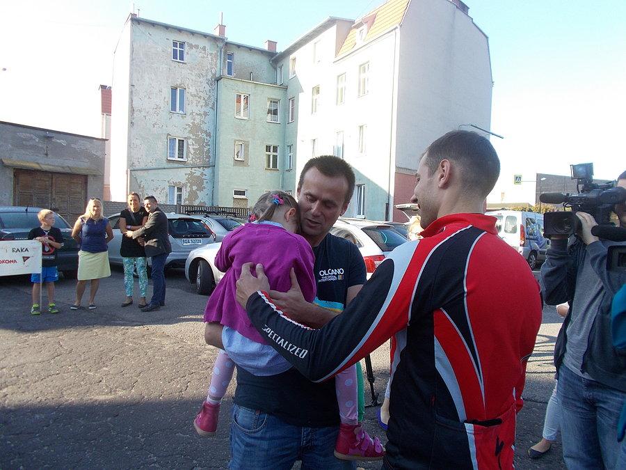 Paweł Koch na starcie wielkiej wyprawy