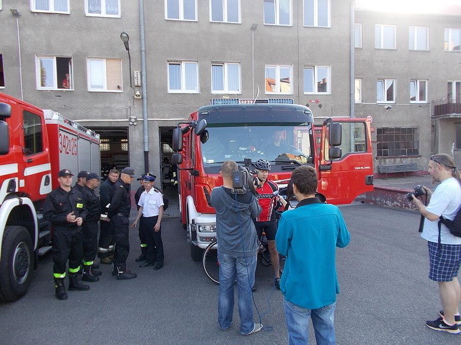 Paweł Koch na starcie wielkiej wyprawy