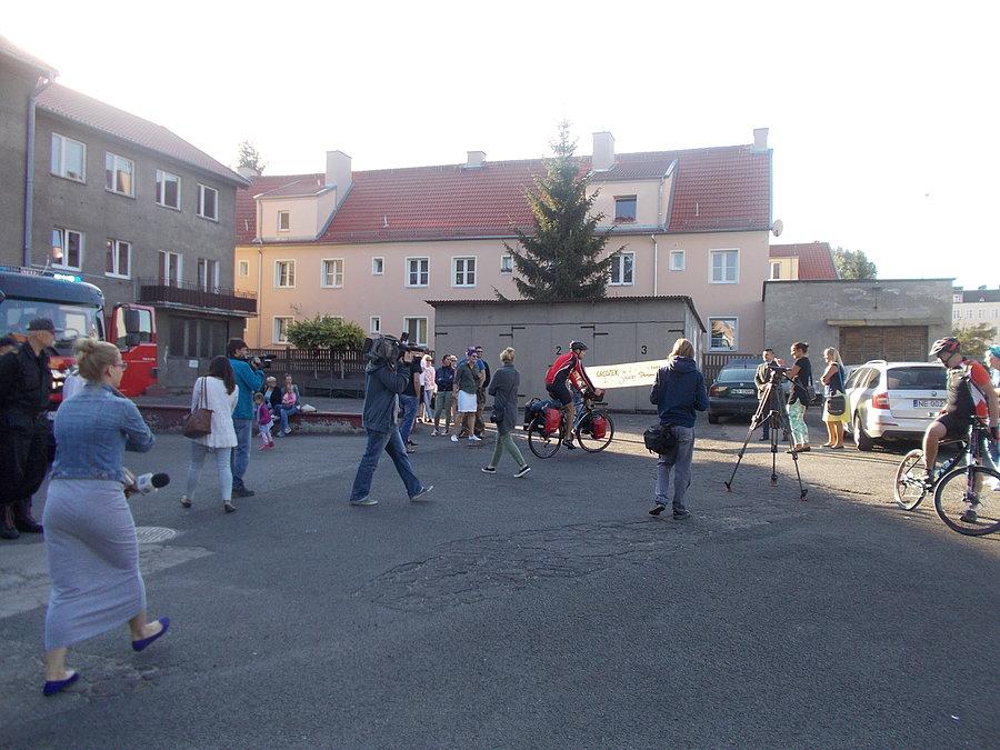 Paweł Koch na starcie wielkiej wyprawy