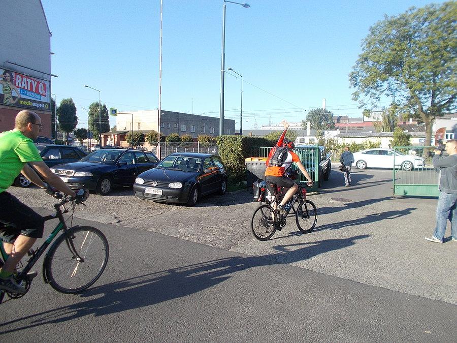 Paweł Koch na starcie wielkiej wyprawy