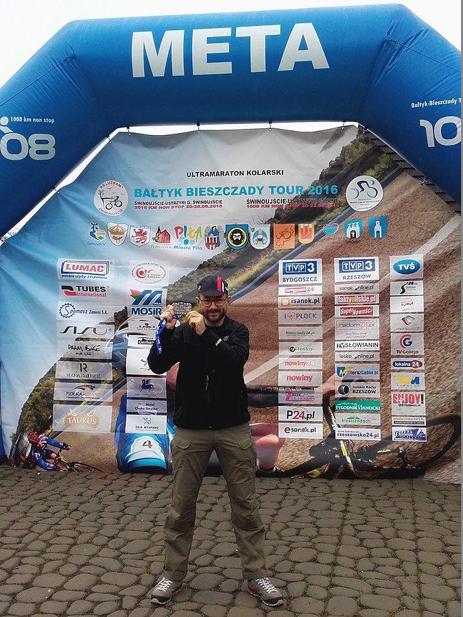 Na mecie BBT'2016 (Ustrzyki Górne)