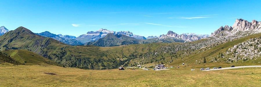 Panoramka z Passo Giau