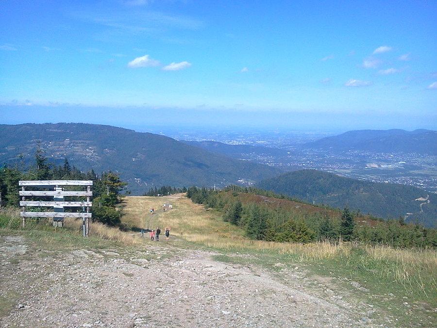 Widok ze Skrzycznego