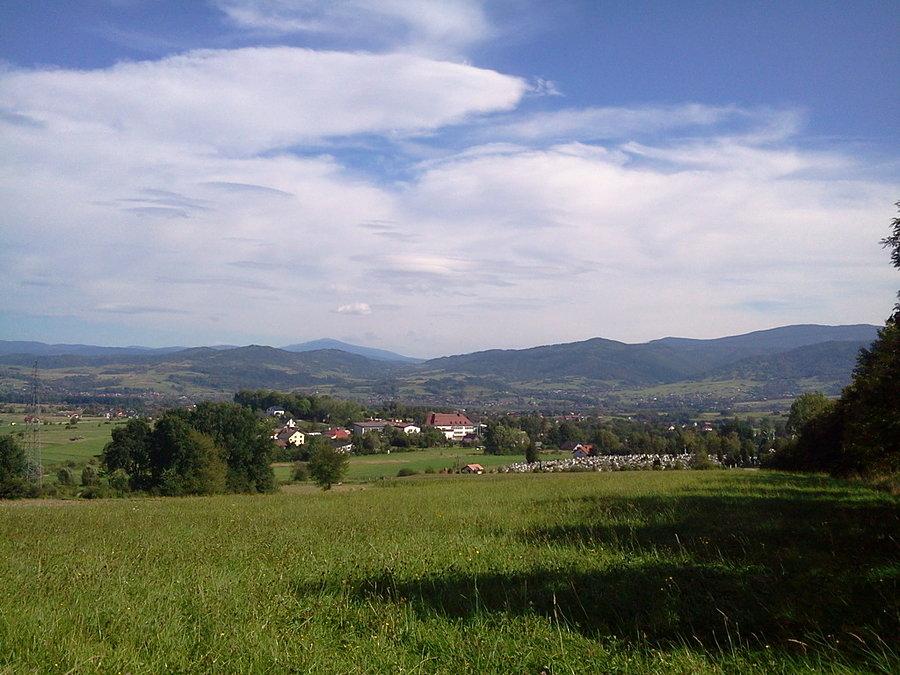Widoczek po drodze na Babią