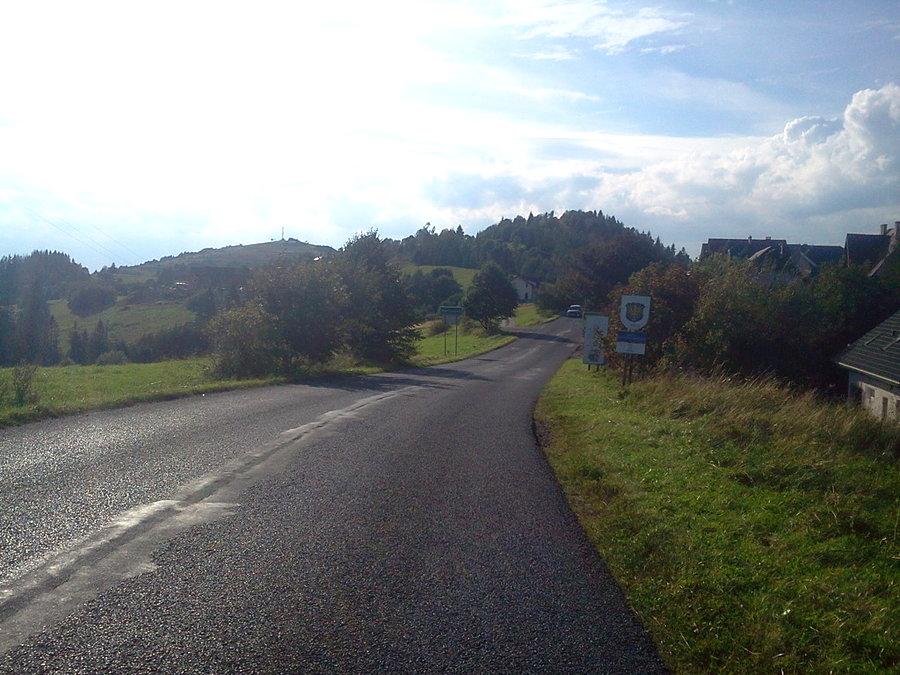 Podjazd do Koniakowa