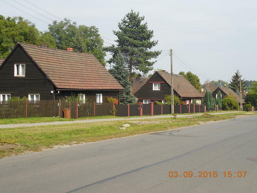 Osiedle domków fińskich w Bytomiu przy ulicy Odrzańskiej