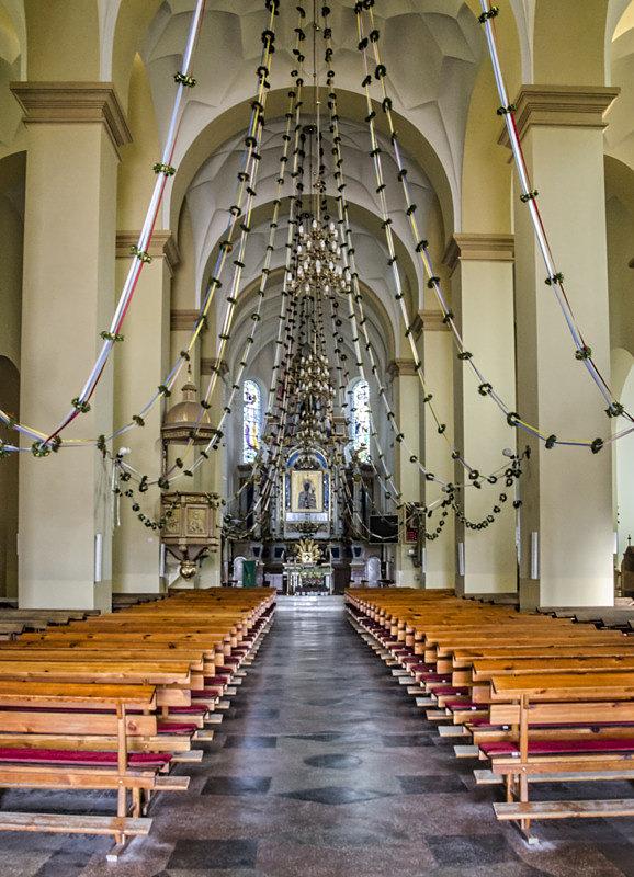 W kościele Wniebowzięcia Najświętszej Marii Panny w Lubochni