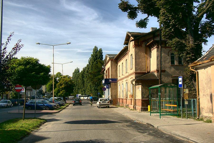 Dworzec w Pyrzycach który już dworcem nie jest :)