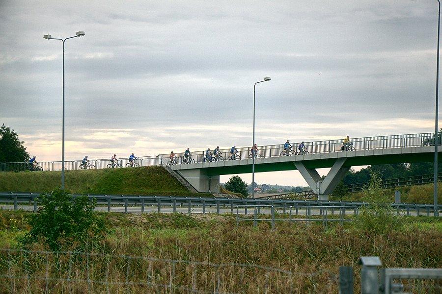 Przejeżdżamy nad dziesiątką