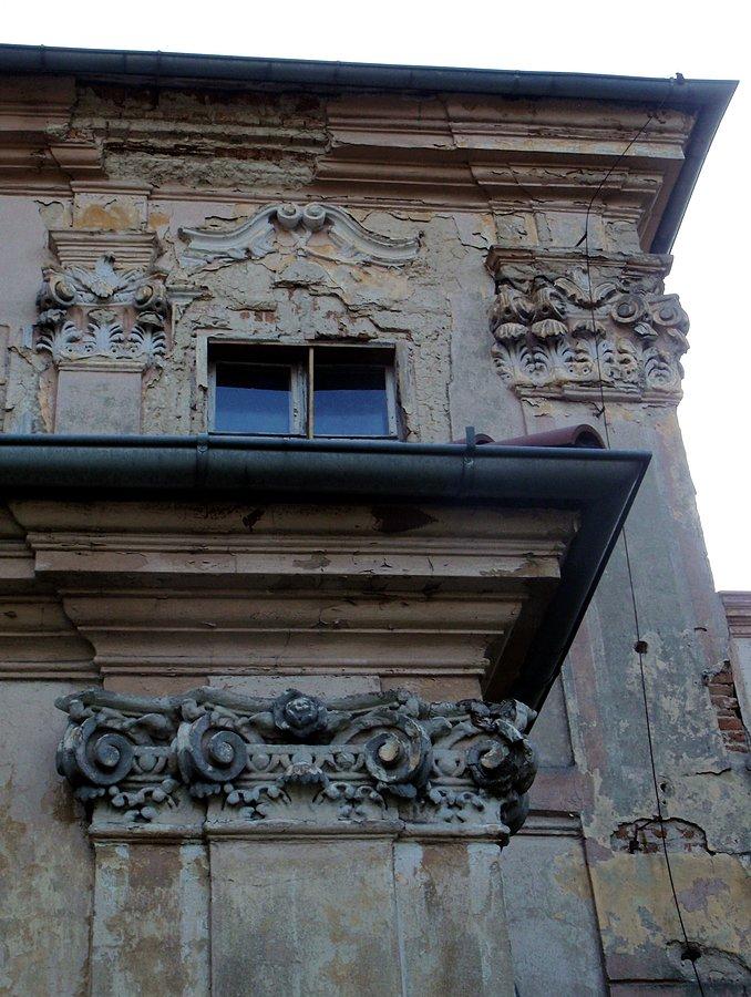 Pałac w Turawie, zbliżenie