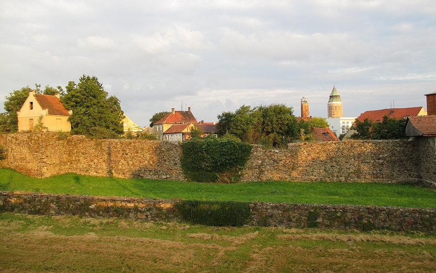 Fragment murów obronnych w Kożuchowie