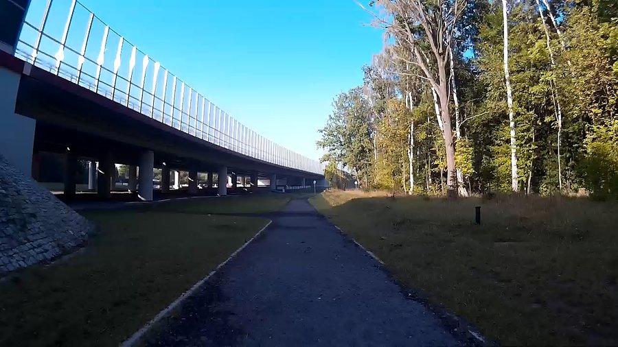 Wzdłuż DTŚki - pierwszy raz jadę od tej strony