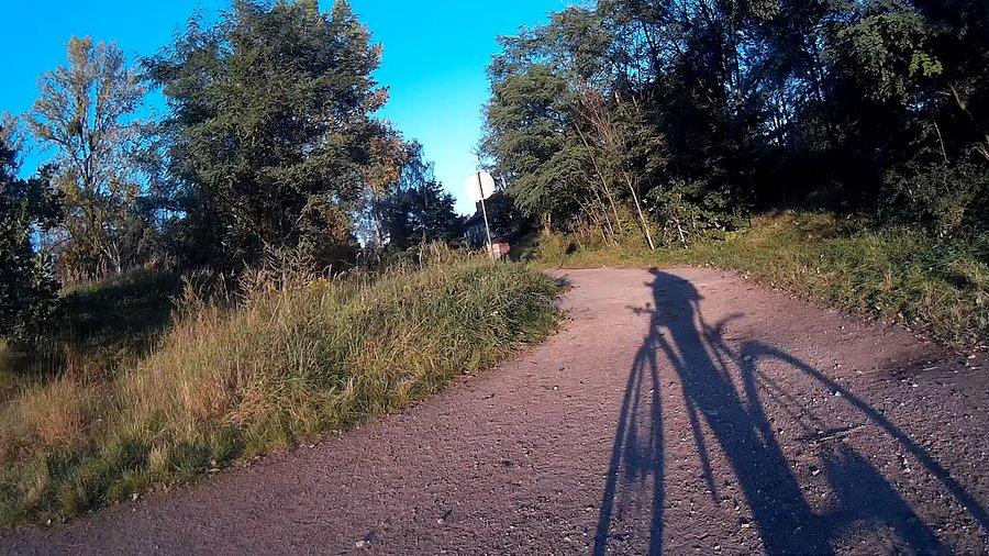 Cień rowerzysty ;)