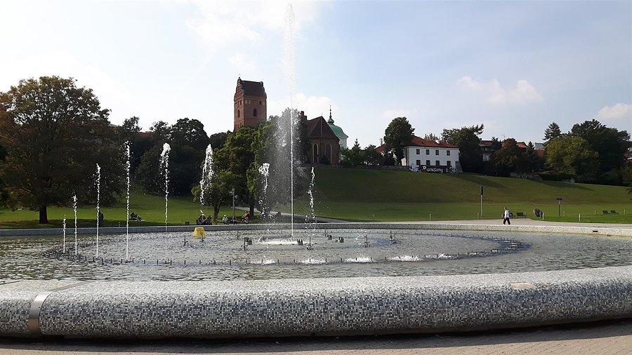 Trochę wody dla ochłody - Park Fontann na Podzamczu