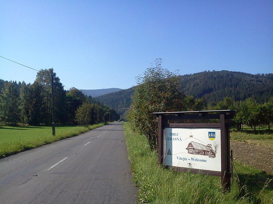 Łysa Góra na horyzoncie