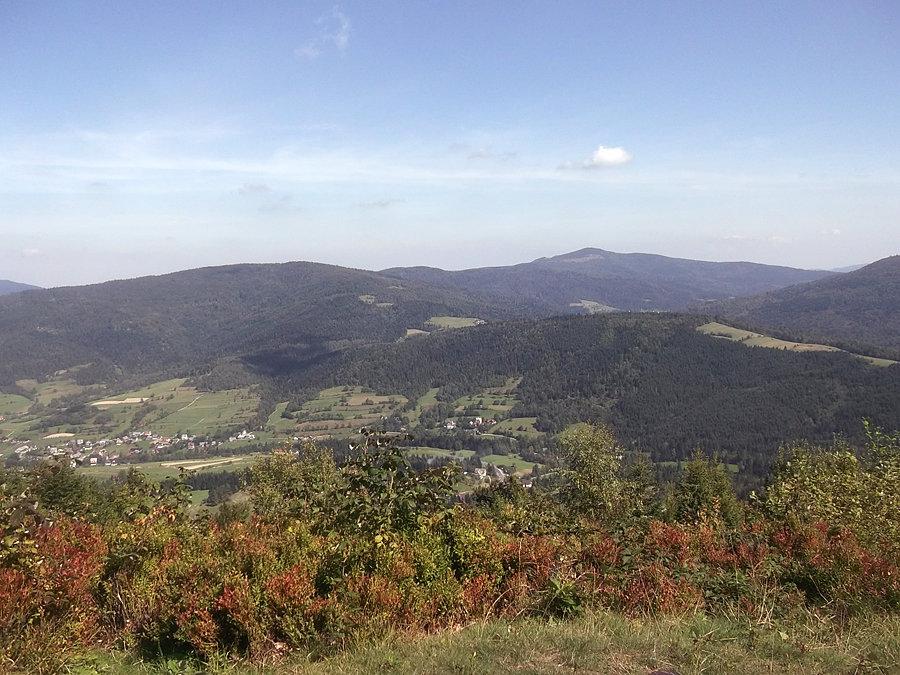 I widoczki z niej. Beskid Wyspowy
