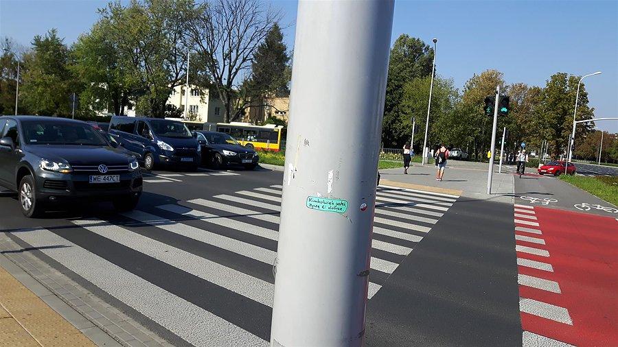 Sympatyczna wlepka