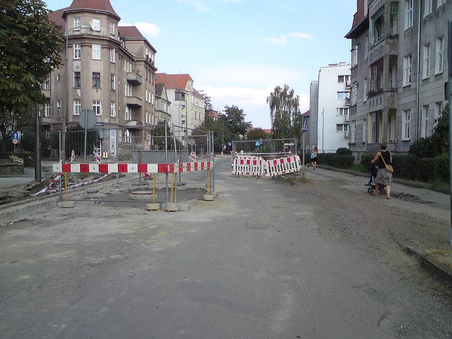 Postępy na Wyszyńskiego w postaci coraz większego rozpierdzielu