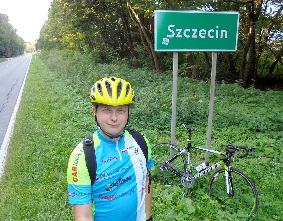 Wjeżdżam do Szczecina