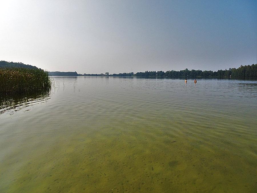 III Festiwal Żurawiny w Dobrogoszczy na Kaszubach. Jezioro Dobrogoszcz