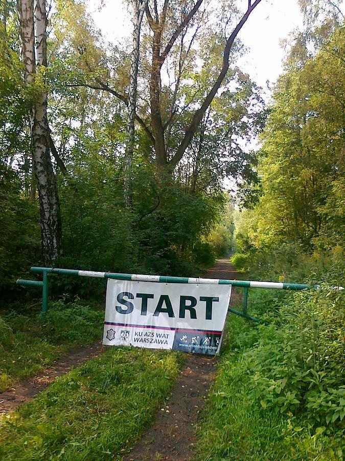 Start do biegu, a dla mnie już niewiele jazdy do mety