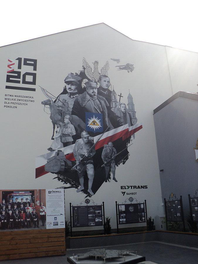 Mural w Radzyminie