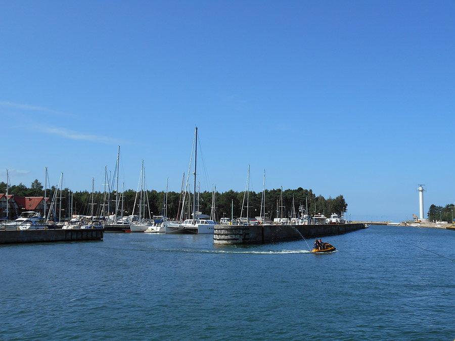 Port jachtowy w Łebie