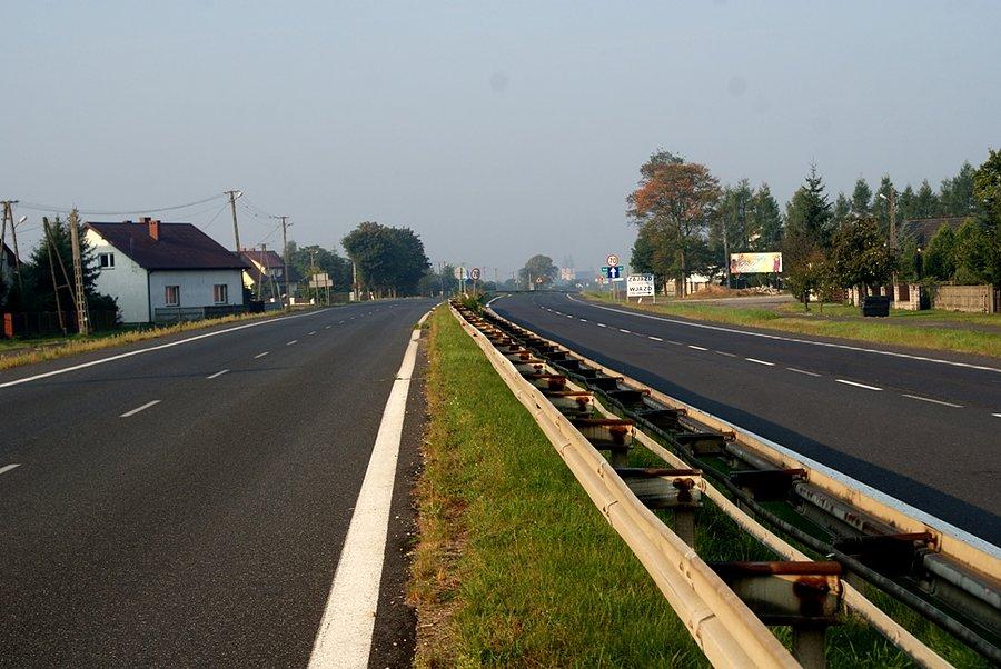 Stary ślad dawnej "Gierkówki"