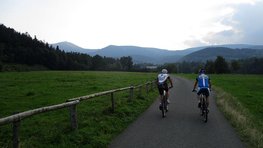 Znów rowerkujemy w górach. Uwielbiam takie chwile :)