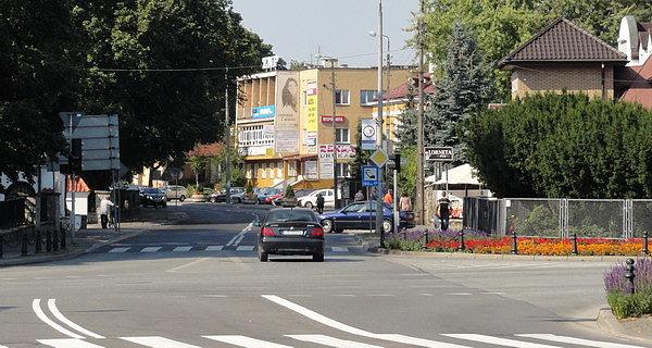 Ulica Warszawska w Białej Podlaskiej