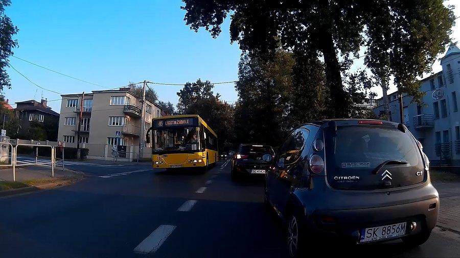 Późny wyjazd to i korki w mieście