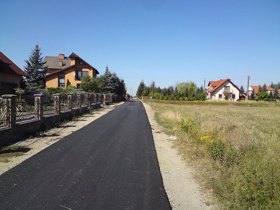 Nowe asfalty a Kościerzycach