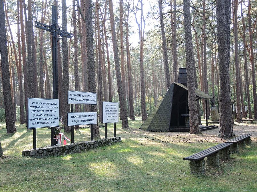 Lasy rożnowskie należą do ważniejszych miejsc pamięci narodowej