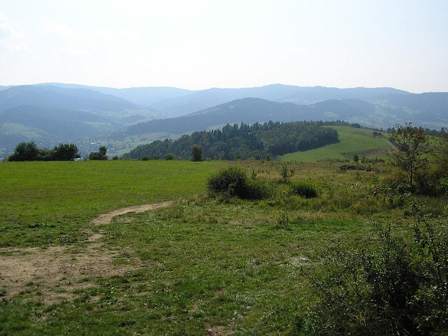 Widoczki ze szczytu. Gorce