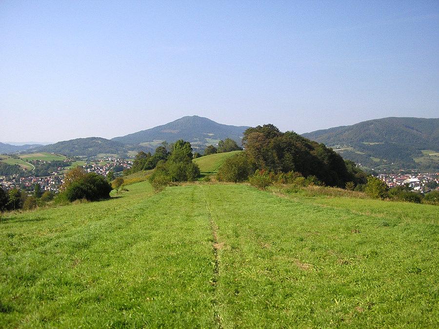 Odbijam na Grunwald. W tle chyba Luboń