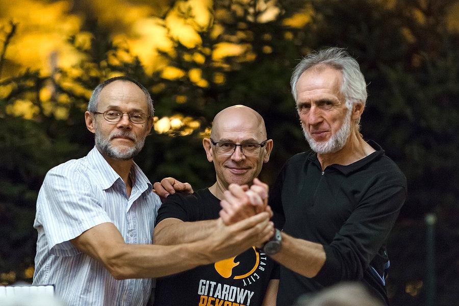 Multi Orbita 2016 - grali na zakończeniu: Tadek, Marek, Krzysiek