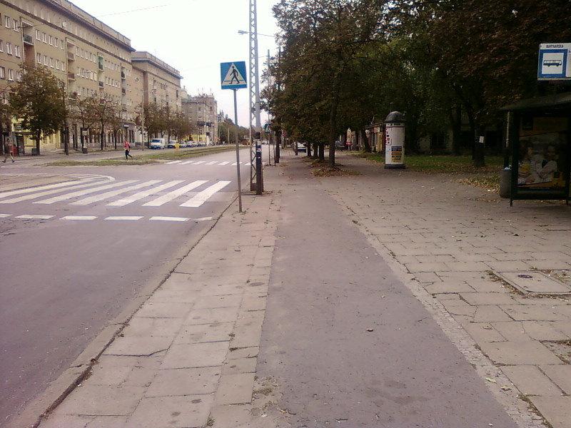 Dawna droga rowerowa przy Wojska Polskiego