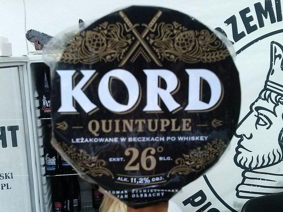 KORD - piwo leżakowane w beczkach po Whiskey